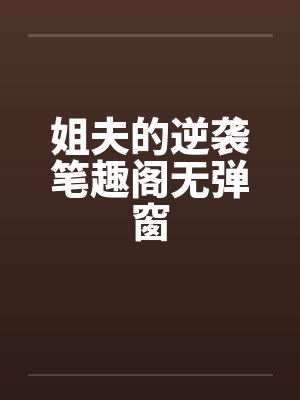 姐夫的逆袭笔趣阁无弹窗